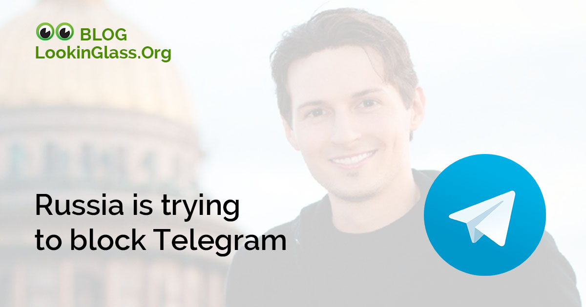 Russia is trying to block Telegram